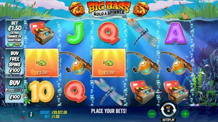 Be a winner with Big Bass Bonanza Hold & Spinner