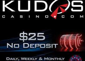 $25 No Deposit Bonus at Kudos Casino