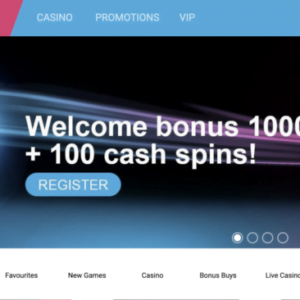100% up to $1000 + 100 Cash Spins at Evolve Casino