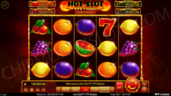 Play for sizzling jackpots with Hot Slot™: 777 Cash Out
