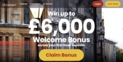 £6000 Welcome Bonus at 777 Cherry