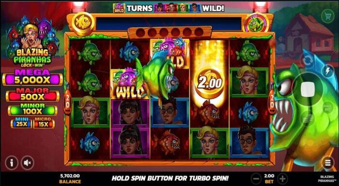 Win Big with Blazing Piranhas!