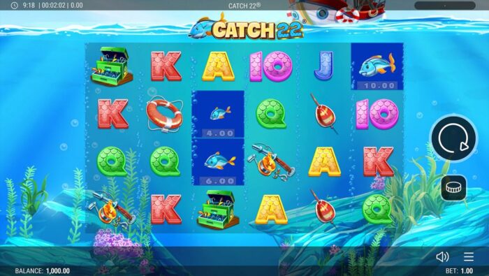 Spin to win with Catch 22