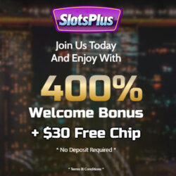 $30 Free Chip at Slots Plus