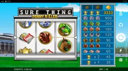 Sure Thing Penny Roller online slot review