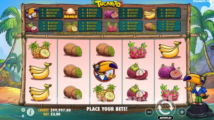 Tucanito online slot review