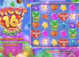 120 Free Spins on ‘Sweet 16 Blast!’ at Velvet Spin