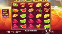Find out what winning tastes like with Juicy Fruits Multihold