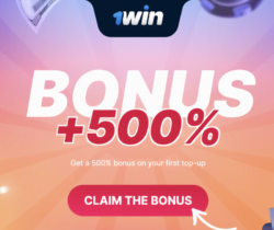 500% Match Bonus at 1win