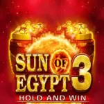 25 Free Spins on ‘Sun of Egypt 3’ at Casiyou bonus code