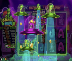 Rule the jackpot universe with Galactic Invaders