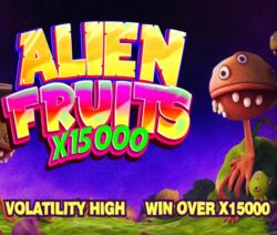 15 Free Spins on ‘Alien Fruits’ at Ripper Casino