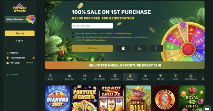 Fortune Wheelz screenshot