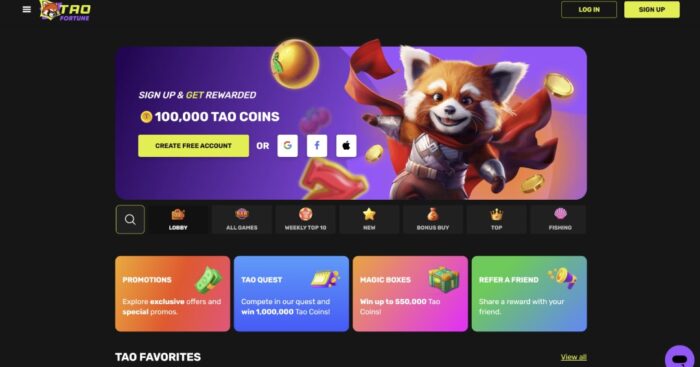 Tao Fortune screenshot