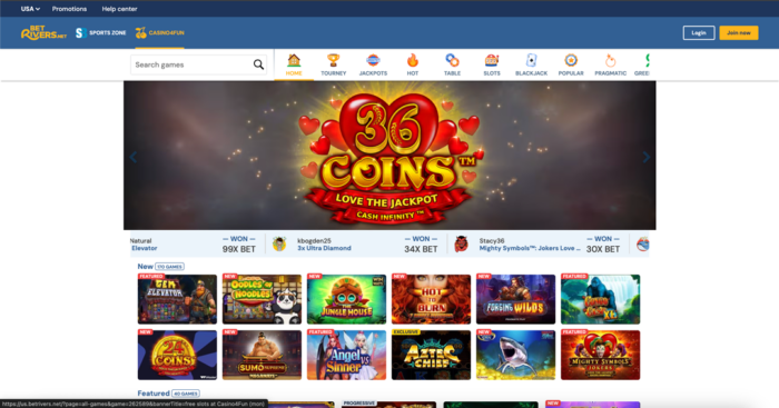 BetRivers screenshot