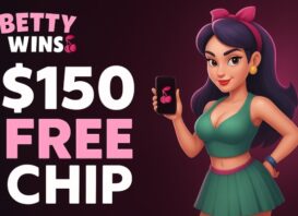 Betty Wins Casino $150 Free Chip