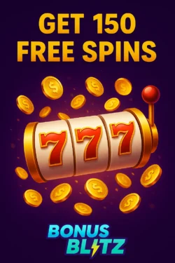 Get 150 FREE spins from Bonus Blitz!