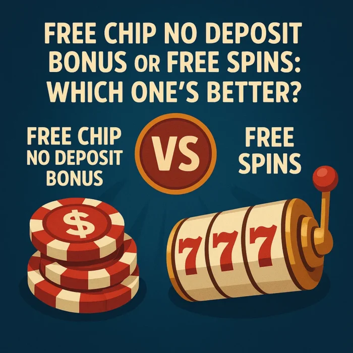 Free Chip No Deposit Bonus or Free Spins: Which One’s Better?