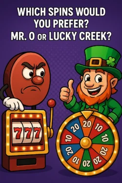 Which Spins Would You Prefer? Mr. O or Lucky Creek?