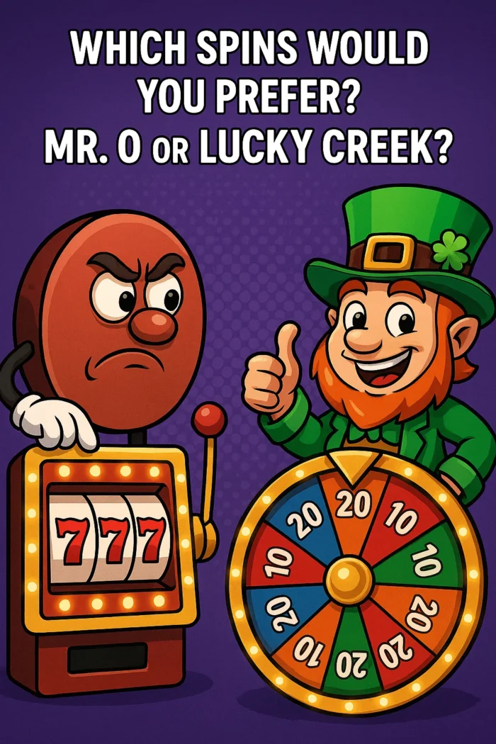 Which Spins Would You Prefer? Mr. O or Lucky Creek?