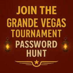 Join the Grande Vegas Tournament Password Hunt
