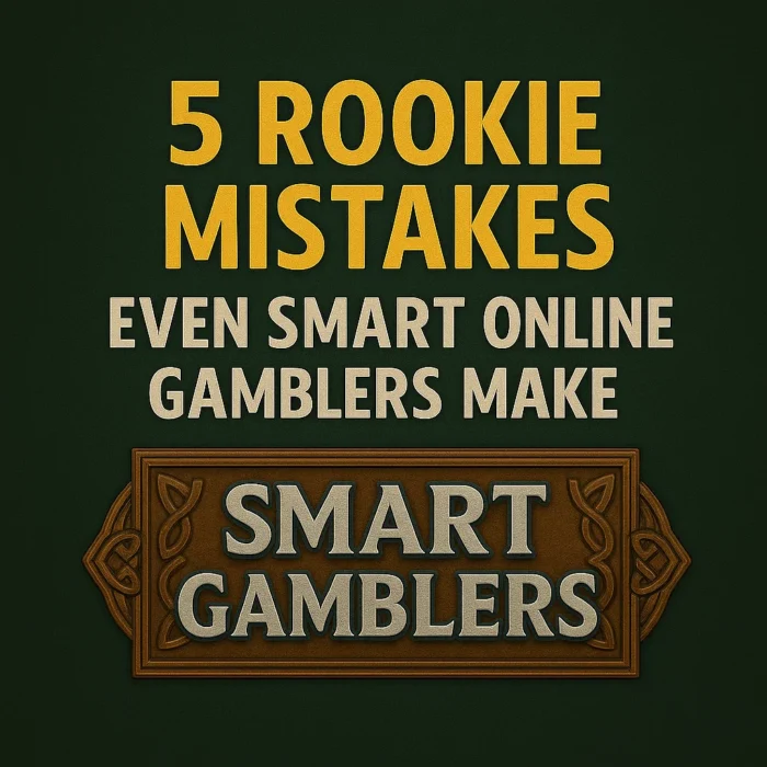 5 rookie mistakes even smart online gamblers make