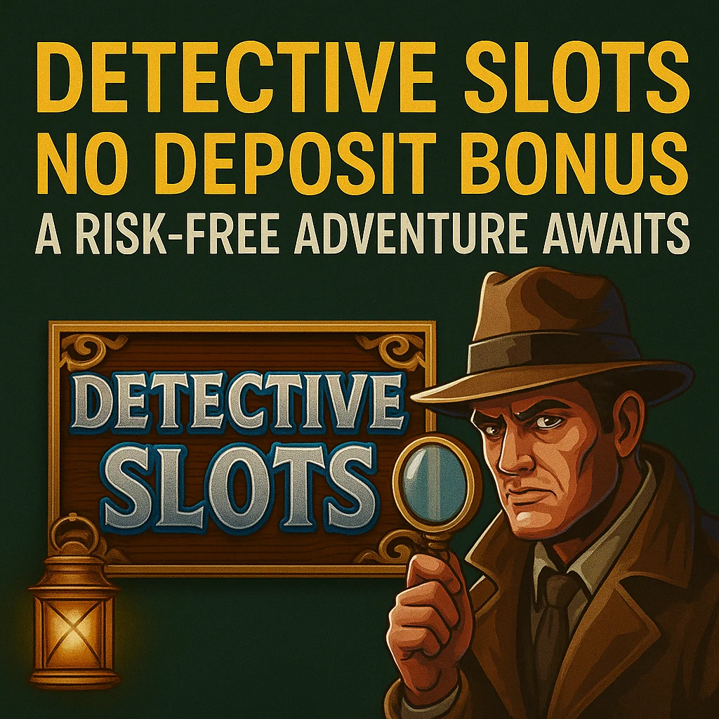 detective slots no deposit bonus