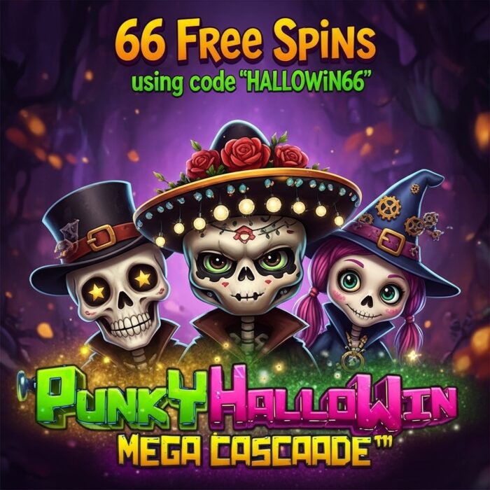 Uptown Aces Halloween Promo: 66 Free Spins 🎃
