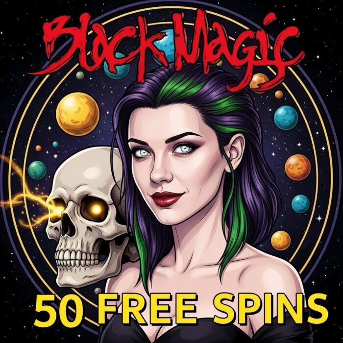 Miami Club Halloween Promo: 50 Free Spins on Black Magic 🎃