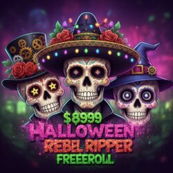 Ozwin Freeroll: Halloween Rebel Ripper is Here 🎃