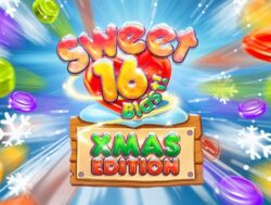 80 Free Spins on ‘Sweet 16 Blast! XMAS Edition’ at Platinum Reels