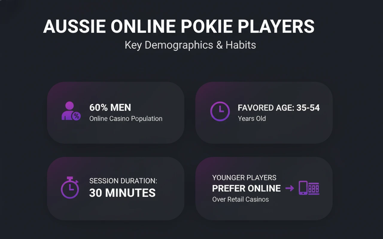 Pokies Key Demographics