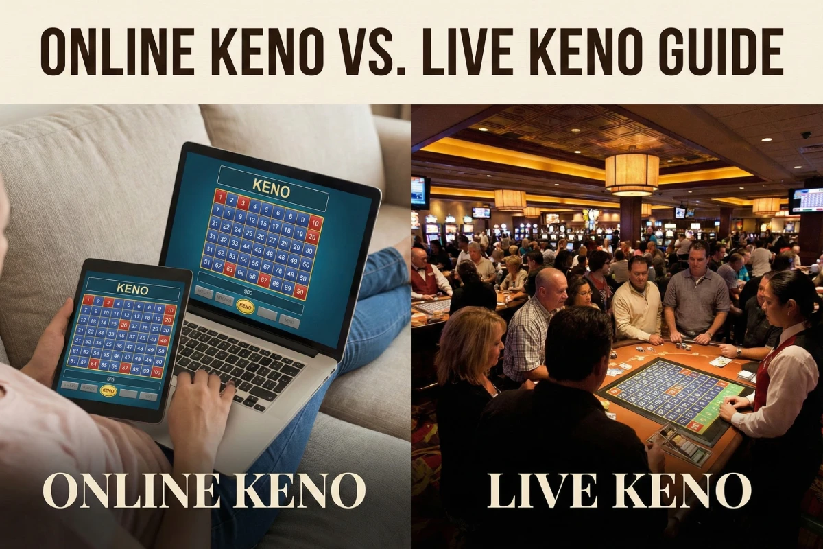 Online Keno vs. Live Keno Guide