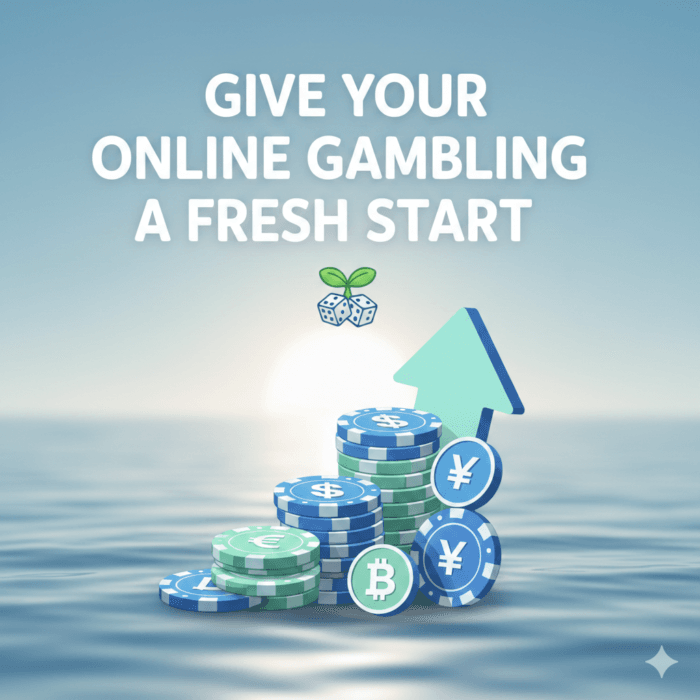 Give your online gambling a fresh start
