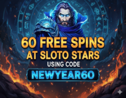 Sloto Stars Free Spins to Start the Year Hot
