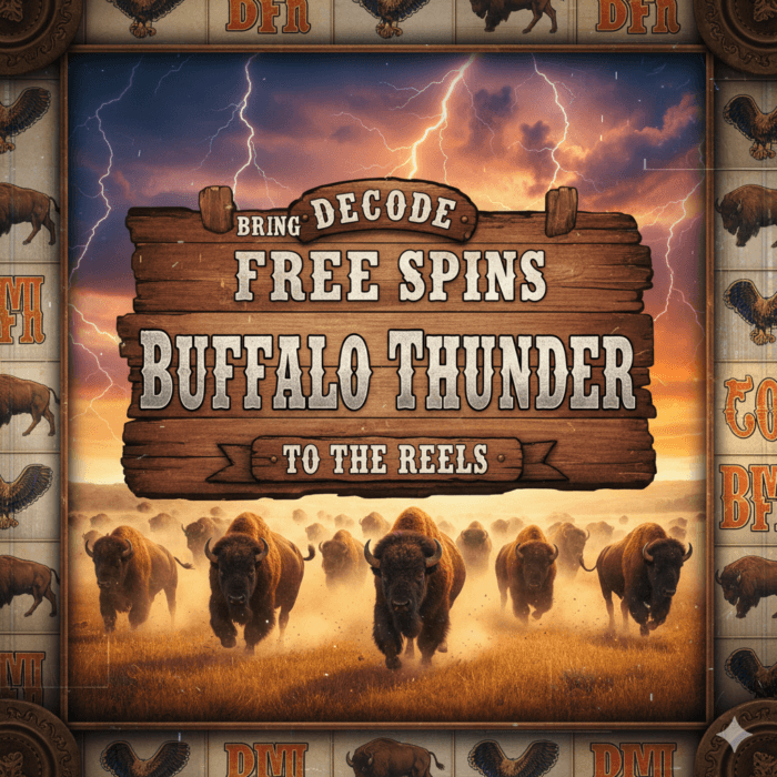 Decode Free Spins Bring Buffalo Thunder to the Reels