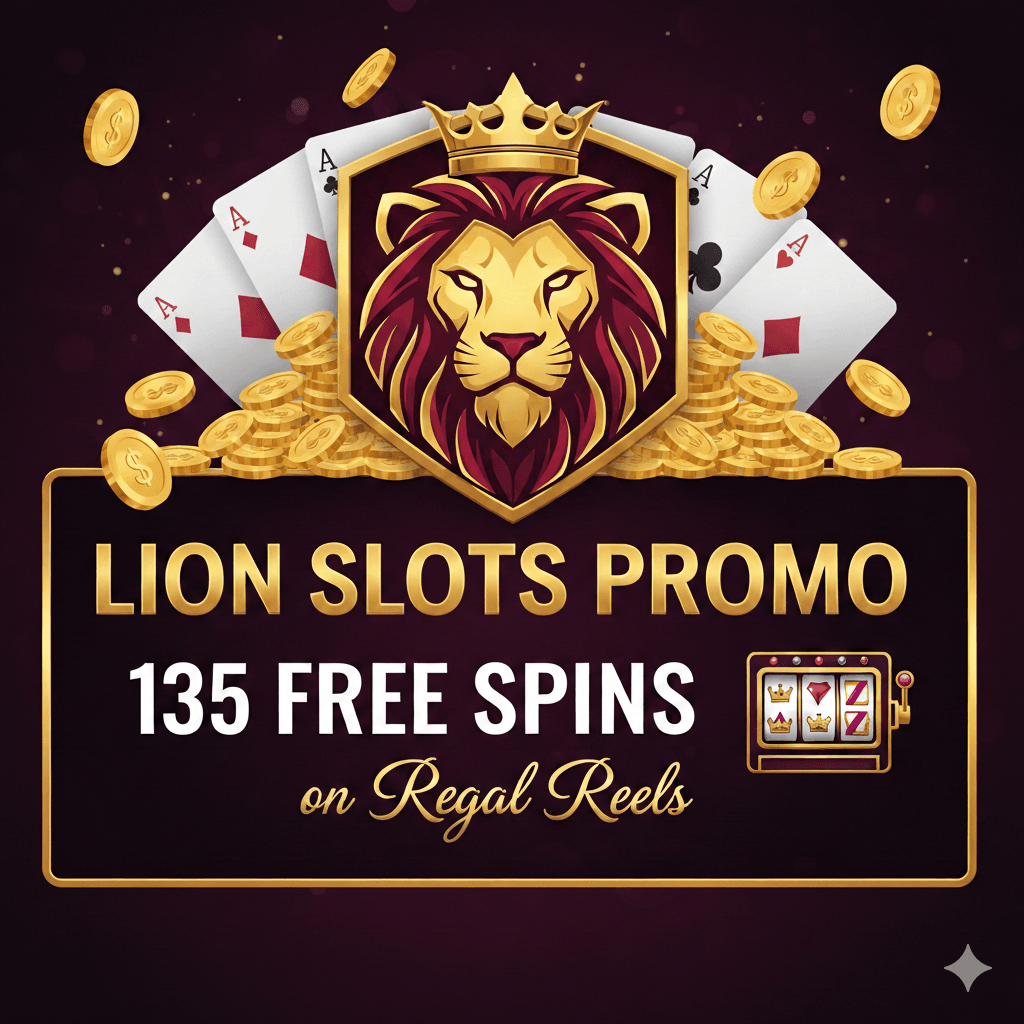 lion slots promo