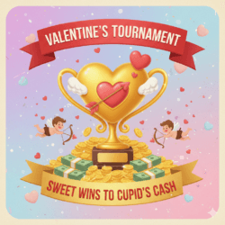 Valentine’s Tournament Brings Sweet Wins to Cupid’s Cash