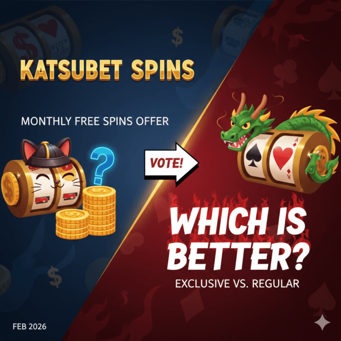 Katsubet Spins: Which Monthly Free Spins Offer Is Actually Better?