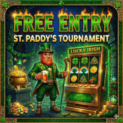 St Paddy’s Tournament: $55 Start, Free Entry, Lucky Irish