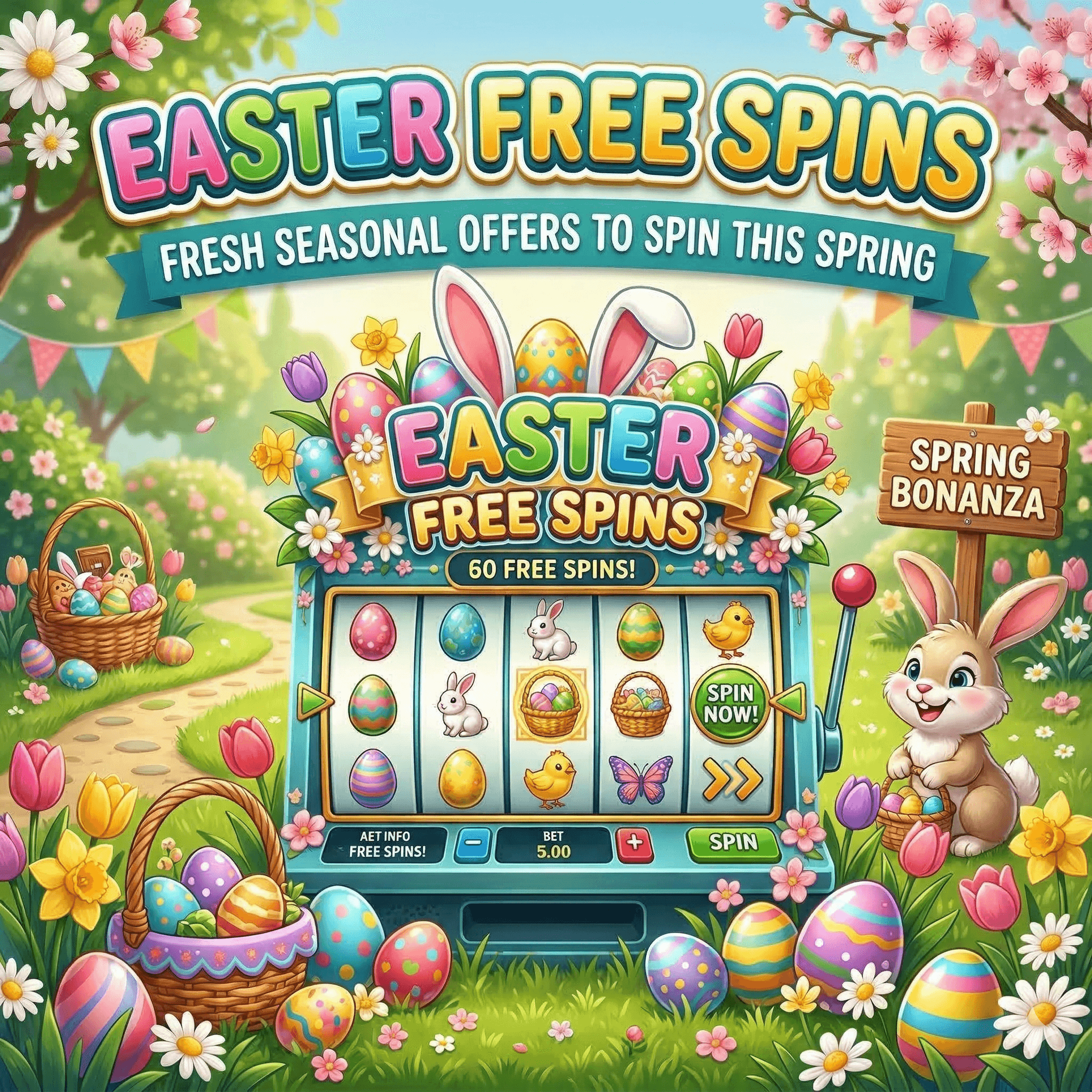 easter free spins