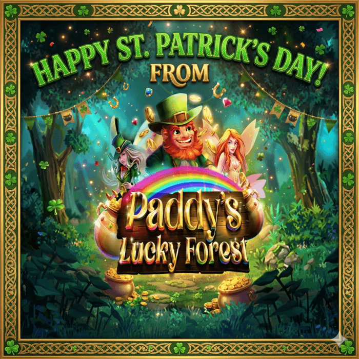 St. Patrick’s Day Spins: 50 Free on Paddy’s Lucky Forest