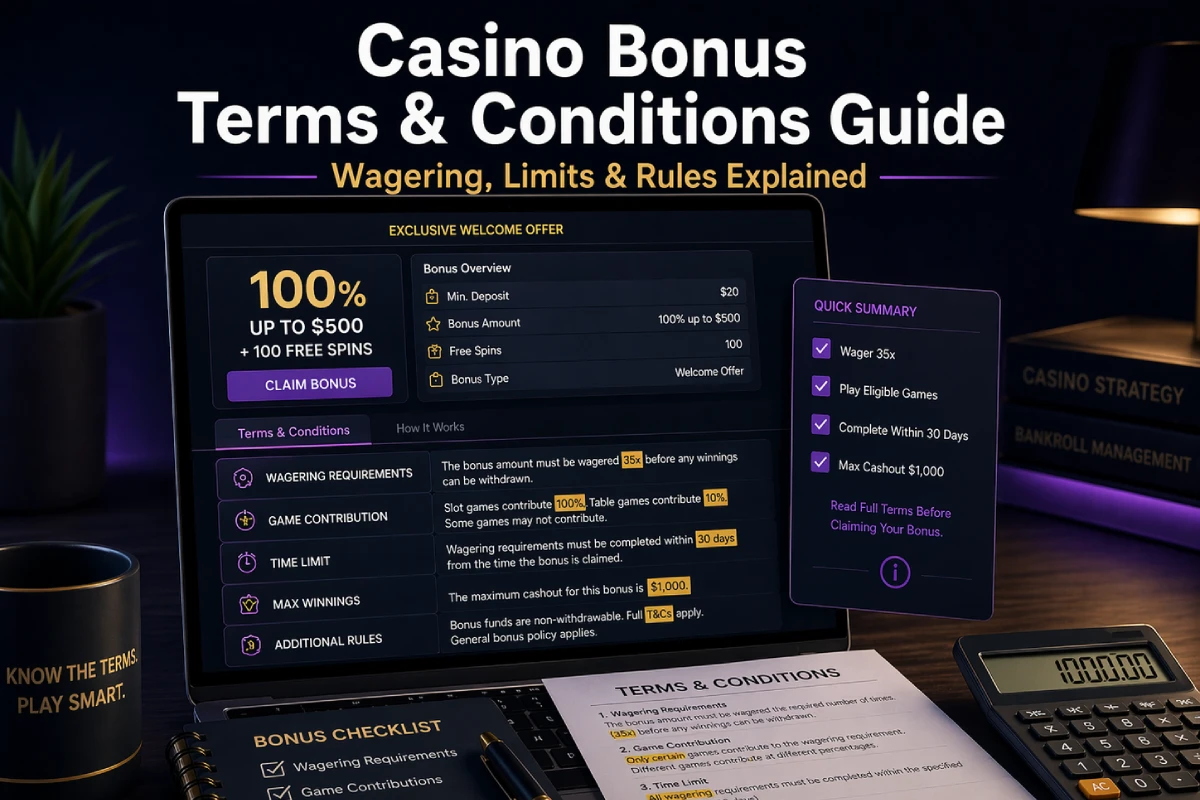 Casino Bonus Terms & Conditions Guide