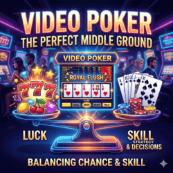 Video Poker – the perfect middle ground