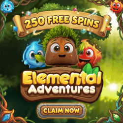 Elemental Adventures Drops 250 Free Spins
