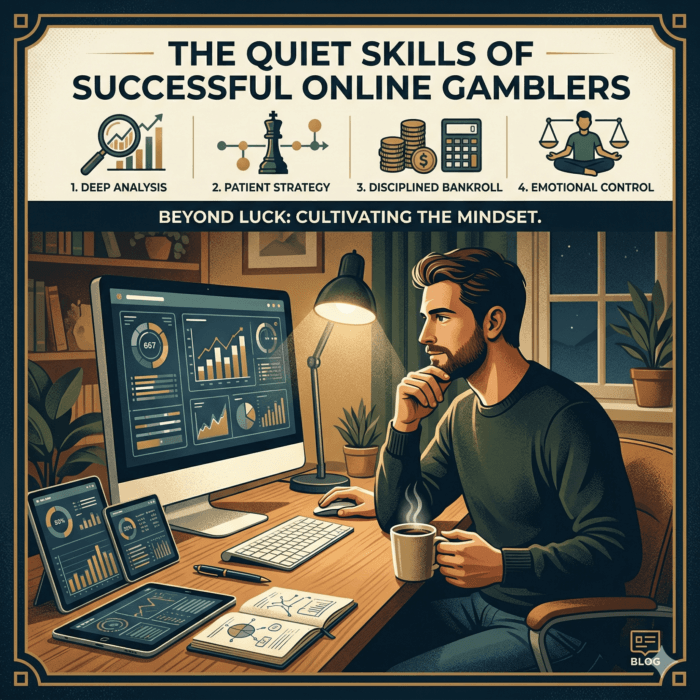 The quiet skills of successful online gamblers
