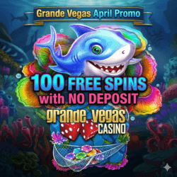 Grande Vegas April Promo: 100 Free Spins with No Deposit