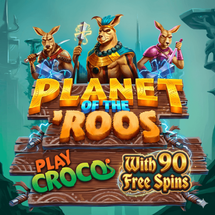 Planet Of The Roos Lands at PlayCroco With 90 Free Spins