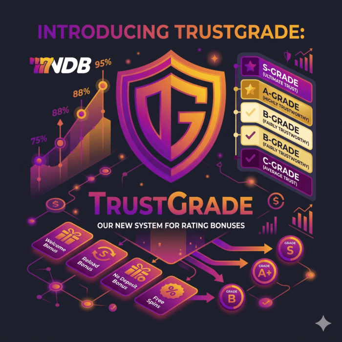 Introducing TrustGrade: Our New System for Rating Bonuses
