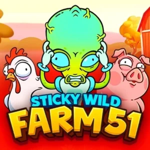 45 Free Spins on ‘Sticky Wild: Farm 51’ at Katsubet